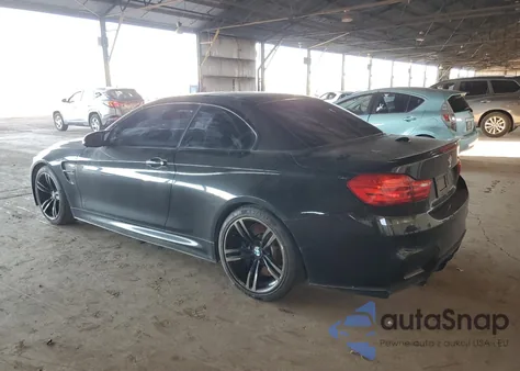 2016 BMW M4 из США, поврежденный, VIN WBS3U9C59GP969772